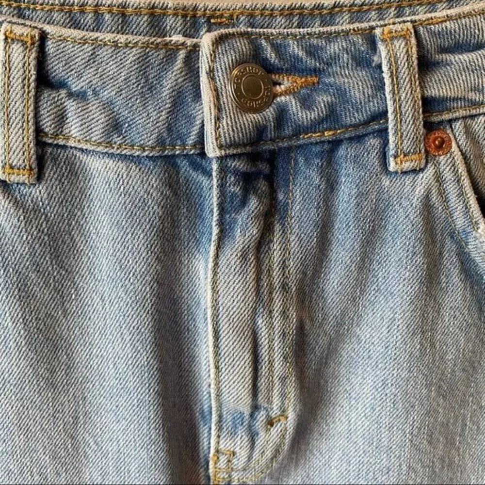 Topshop denim distressed